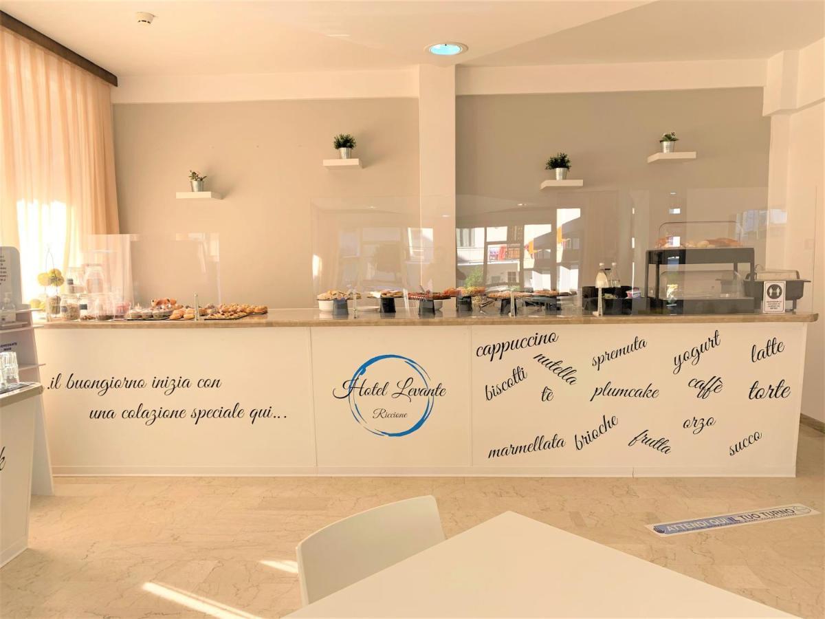 Hotel Levante Convenzionato Aquafan E Oltremare Riccione Ngoại thất bức ảnh